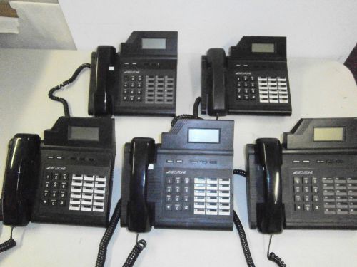 LOT OF 5 EXECUTONE MEDLEY MODEL 64 PHONES  84600-4