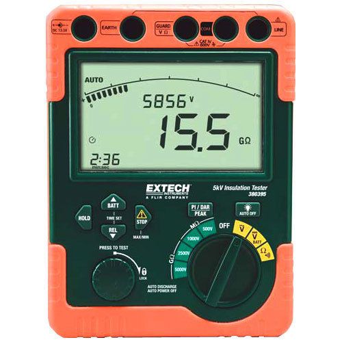 Extech 380395 Digital High Voltage Insulation Tester