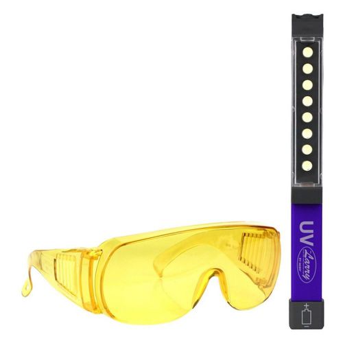 NEBO LARRY UV LEAK DETECTION LED LIGHT KIT W/ GLASSES Item# 5950