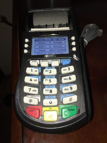 Hypercom T4220 EMV, DUAL, IP/Dial Terminal w/ Chip Card Reader (Equinox)