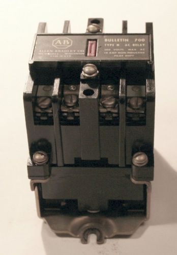 Allen Bradley 700-N200A1 Series B Bul. 700 type N AC.  Relay 120VAC Coil