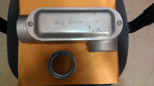 Appleton 3&#034; LL conduit body with a 3&#034; hub Form 35