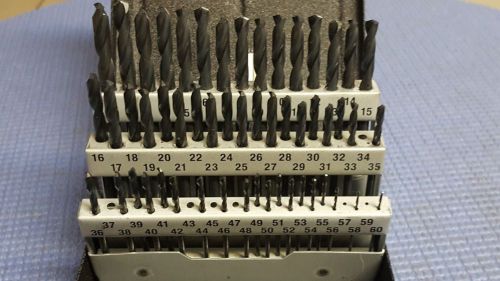 53 PC NUMERIC  PRECISION DRILL SET WITH THE BOX  MADE IN BRAZIL