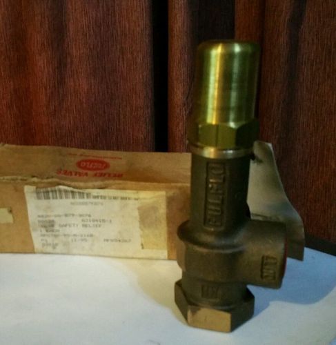 New Fulflo Pressure Relief Valve SPO760-95-M-2168, Rating:1000 PSI  1/2&#034;