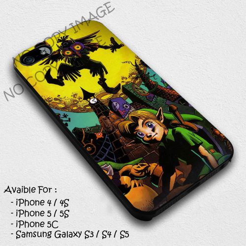 481 Legend Of Zelda Link Majoras Case Iphone 4/4S, 5/5S, 6/6 plus, 6/6S plus, S4