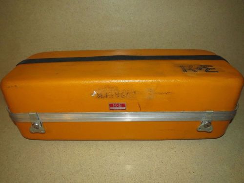 ++ K&amp;E  AUTOCOLLIMATING ALIGNMENT LASER CASE ONLY- 71-2022 -  21.5x8x8&#034;  - jj