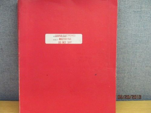 Agilent/HP 608E/F VHF Signal Generator Operating &amp; Service Manual w/schematics