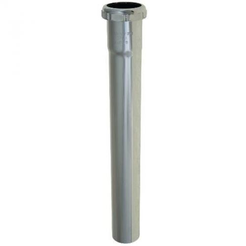 Extension tube 1-1/2 x 12&#034; brass 17ga slip joint satin metal 161133 076335161334 for sale