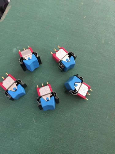 ON - ON Mini Rocker Switch SPDT  (Lot of 5) C K 7101