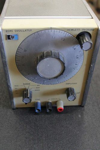 HP 204C oscillator free shipping