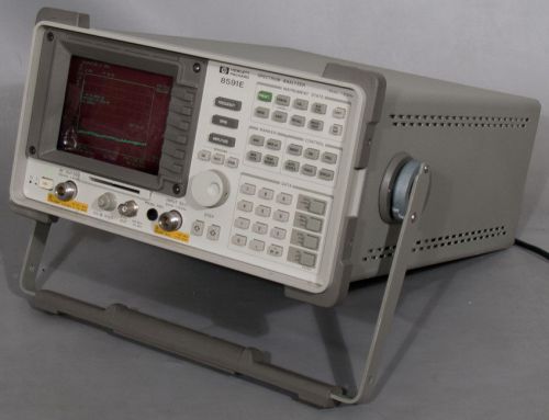 HP/Agilent 8591E Spectrum Analyzer w/Opt 010, 041. 9 kHz to 1.8 GHz