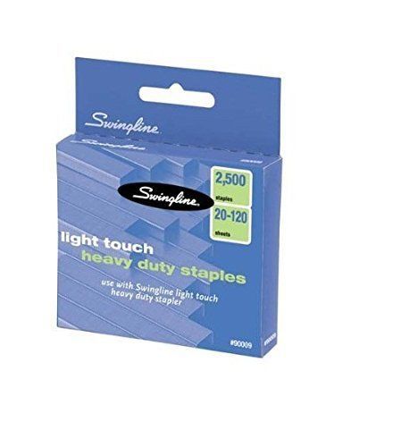 Swingline Heavy Duty Staples 0.5 Inch Leg Length 90 Page Capacity PackOf 2