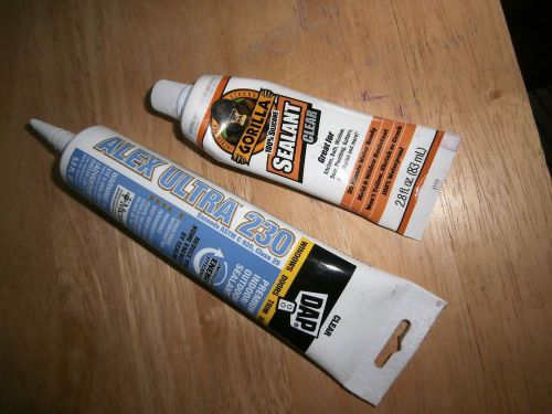 DAP ALEX ULTRA 230 C 920, CLASS 25 Sealant, 5.5  oz., Clear  GORILLA SILICONE