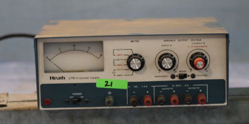 Heath tri power supply model IP271818 good condition FREE SHIP