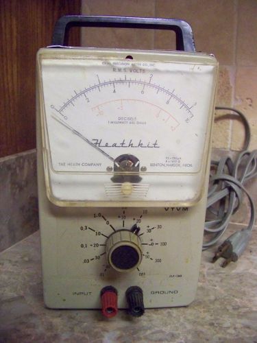 Vintage Heathkit Model IM-38 AC Vacuum Tube Volt Meter (VTVM)