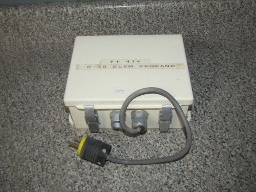 KURZ MODEL 505-7-02 GAS FLOWMETER 0-50 SLPM PROPANE -hh