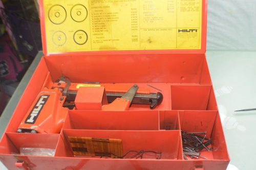 Vintage Hilti Finish Nailer FN 200 W/Case