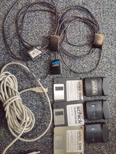 1 Schick CDR Size 2 Sensor, 2 Remotes/docking Stations, Calibration Disc &amp; Cords