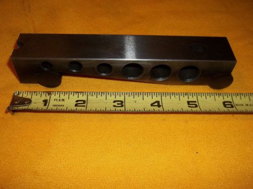 MACHINIST TOOLS 6&#034; X 1&#034; X 1&#034; SINE BAR SINEBAR