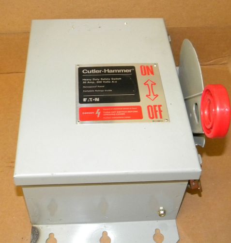 CUTLER HAMMER DH361UDK SAFETY SWITCH