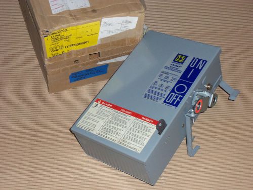 NEW BOX SQUARE D PQ PQ4603GRGSL 30 AMP 600V FUSIBLE GROUND BUS PLUG VERT pq4603g