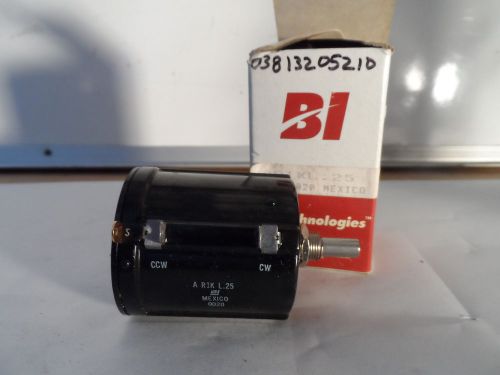 BI TECHNOLOGIES   POTENTIOMETER         AR1KL.25            NEW             1013