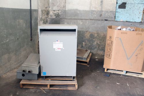 208 - 480  Step-up Transformer 112.5 KVA Federal Pacific T204H112E