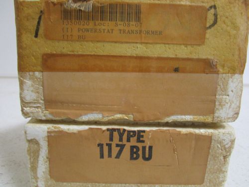 POWERSTAT TRANSFORMER 117BU *NEW IN BOX*