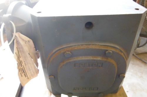 BOSTON GEAR F732-60-B7-G 60:1 REDUCER NEW