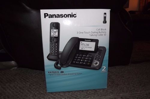 PANASONIC KX-TG572 DIGITAL CORDED/CORDLESS ANSWERING SYTEM -NEW, IN ORIGINAL BOX