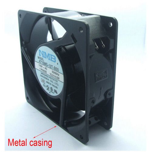 Metal 110v fan 14.5w 120x120x38mm ball cooling industrial 115v fans 4715ms-12t for sale