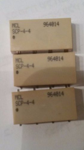 Power Splitter/Combiner : 4 Way 800 to 1000MHz SCP-4-4 MiniCircuits LOT of 3