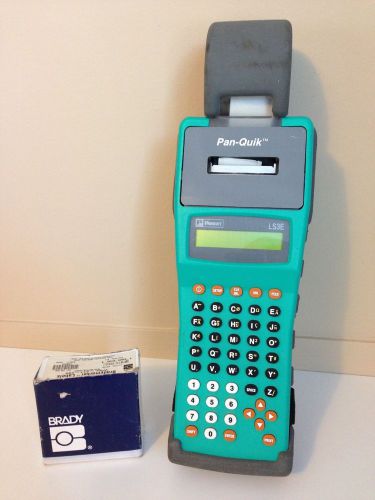 Panduit Pan-Quik LS3E handheld label printer dot matrix