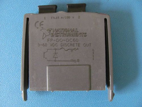 National Instruments FP-DO-DC60 3-60V DC Discrete Output Module