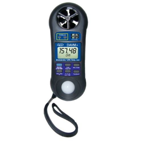 Supco davm-plus digital air flow and volume meter for sale