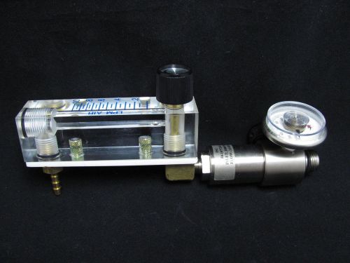 Flowmeter Regulator ISG PSIG LPM Air Gas 50-10772-05 Intermountain Specialty