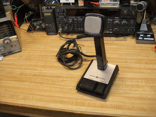 SHURE GE Base Dynamic  MIC DESK MICROPHONE # 19B209694P1  Very Clean