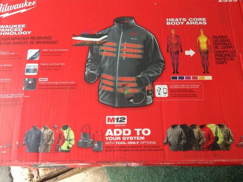 Milwaukee M12 X-Large Black Cordless Lithium-Ion Heated Jacket Kit