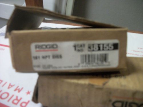 Ridgid 38155 dies for 161 theading head NEW