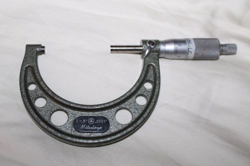 MITUTOYO 2-3&#034; NO. 103-217 MICROMETER