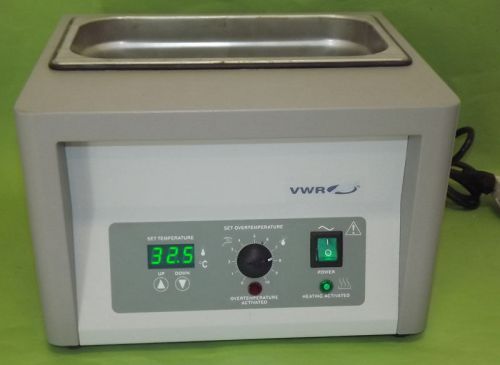 Vwr scientific 1225 digital water bath lab heated 6-liter 99.9?c for sale