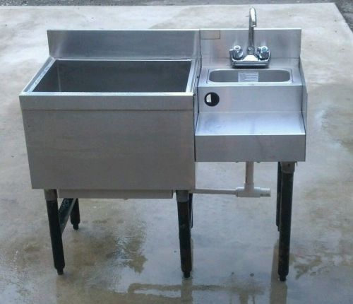 KROWNE BAR SINK, ICE BIN, AND DRINK HOLDER