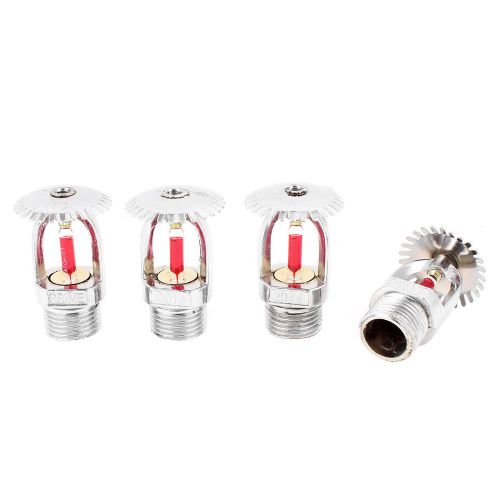 Upward upright standard response fire sprinkler head 1/2npt 68 centigrade 4pcs for sale