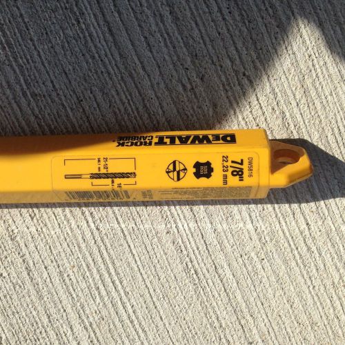 DeWalt DW5816 7/8&#034; X 16&#034; X 21-1/2&#034; SDS-MAX Rotary 4-Cutter Hammer Bit