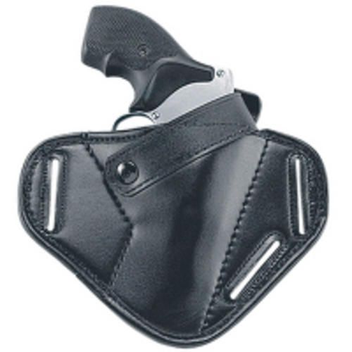 Uncle Mike&#039;s 8600-0 Super Belt Slide Holster SZ 0 Ambidex Black 1 3/4&#034; Belt