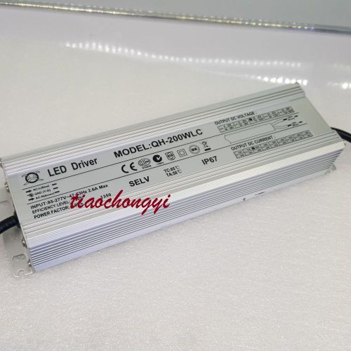 200W High Power LED Light Led Driver Power Supply Waterproof 20-36V DC 6A TS