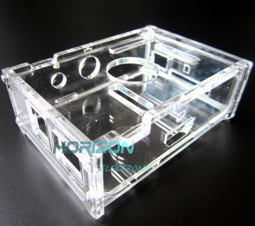 Raspberry Pi Transparent Acrylic Case Shell Enclosure Computer Box kits M32