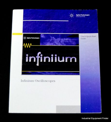 Agilent Technologies Infiniium User&#039;s Quick Start Guide 54810-97045