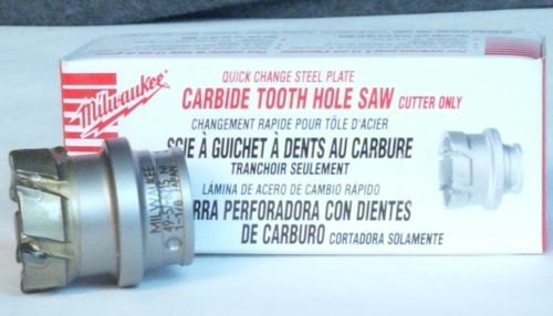 Milwaukee 1 1/8&#034; 29mm carbide tooth hole saw cutter brand new box 49-57-8215 for sale