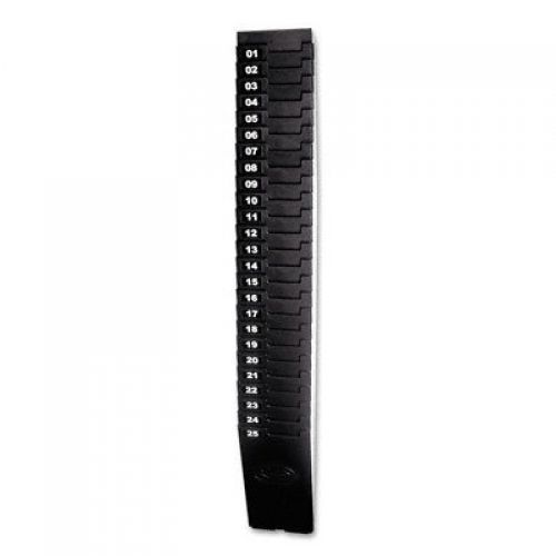 Lathem Time 25-7EX Expandable Time Card Rack, 25-Pocket, Holds 7 High Cards,